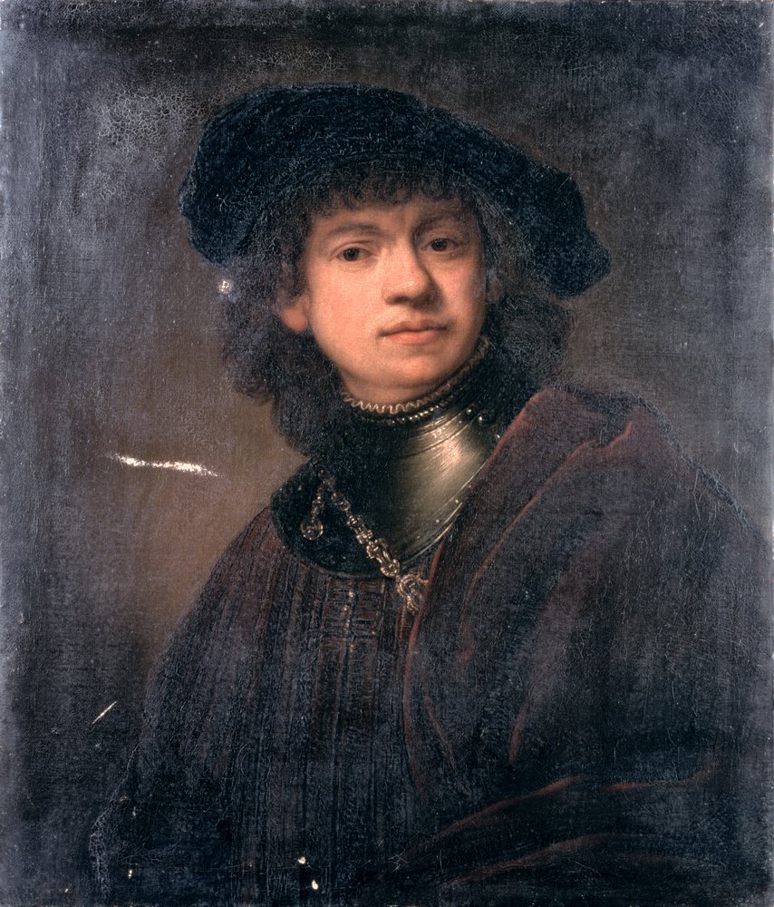 Self Portrait by Rembrandt van Rijn: Buy fine art print